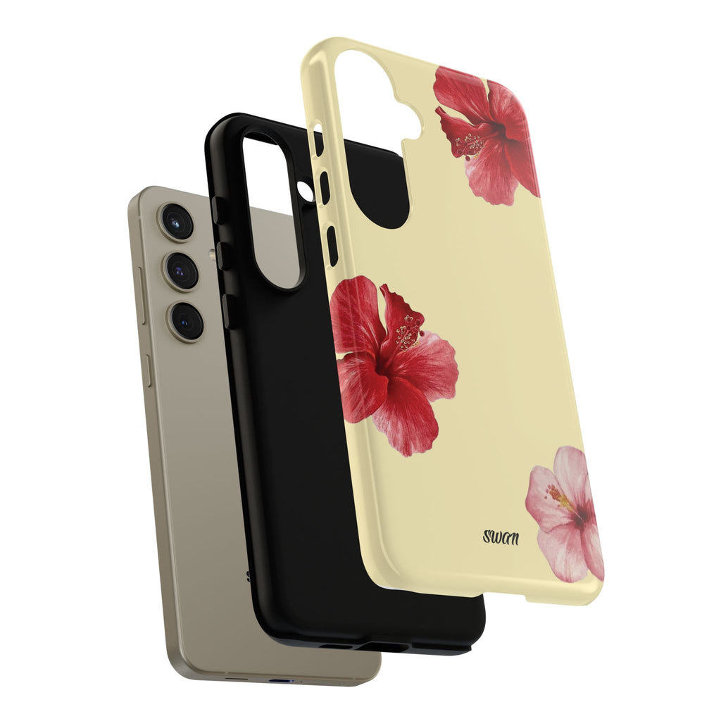 Blumiger Hibiskus (Zartgelb)