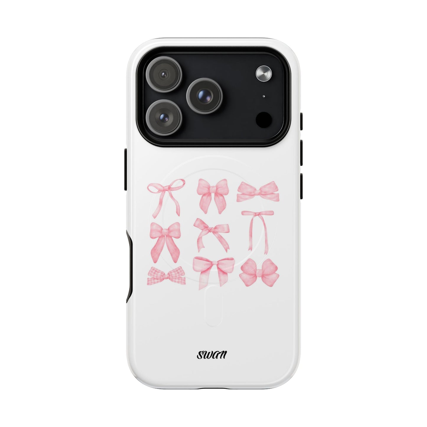 Pinky Bows (Magsafe) - Swan