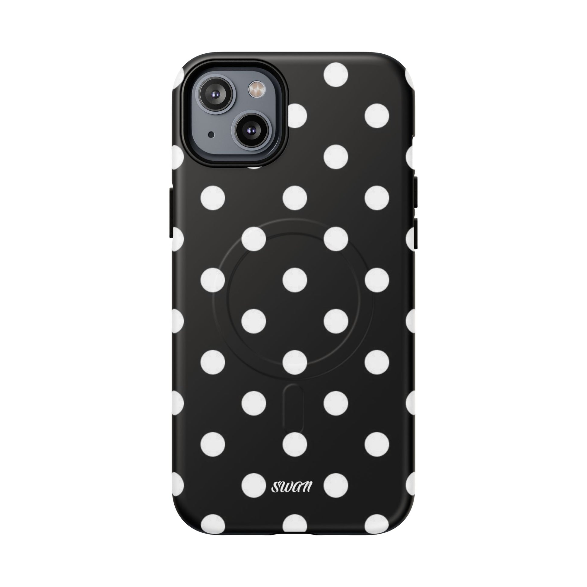 PolkaCrush BW (Magsafe) - Swan