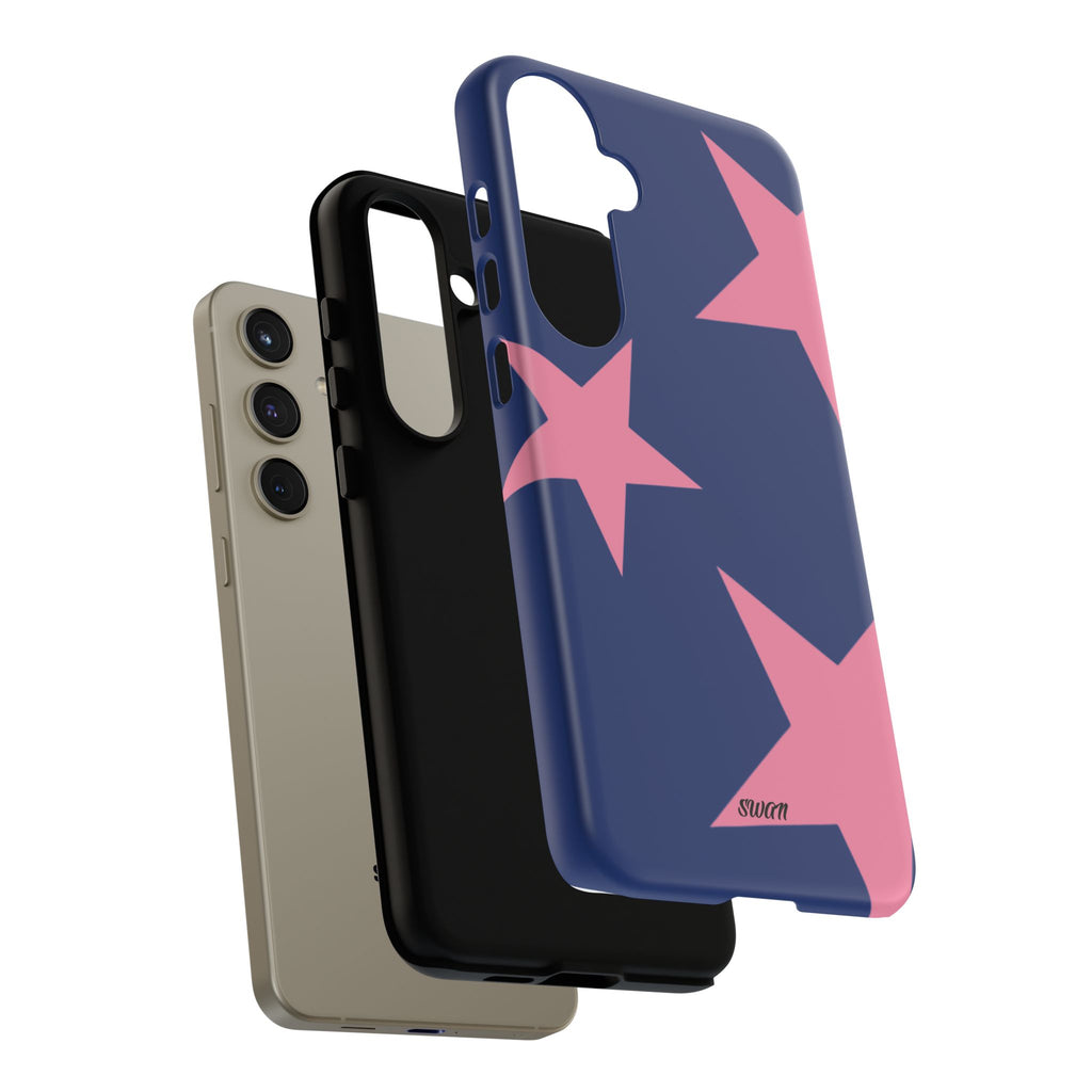 Sternenblüte (Rosa in Blau)