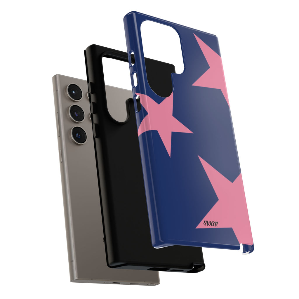 Sternenblüte (Rosa in Blau)