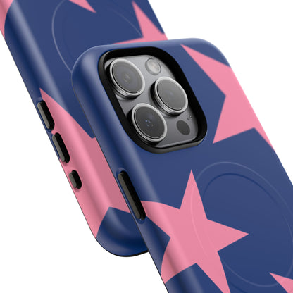 Star Bloom (Pink in Blue) (Magsafe) - Swan