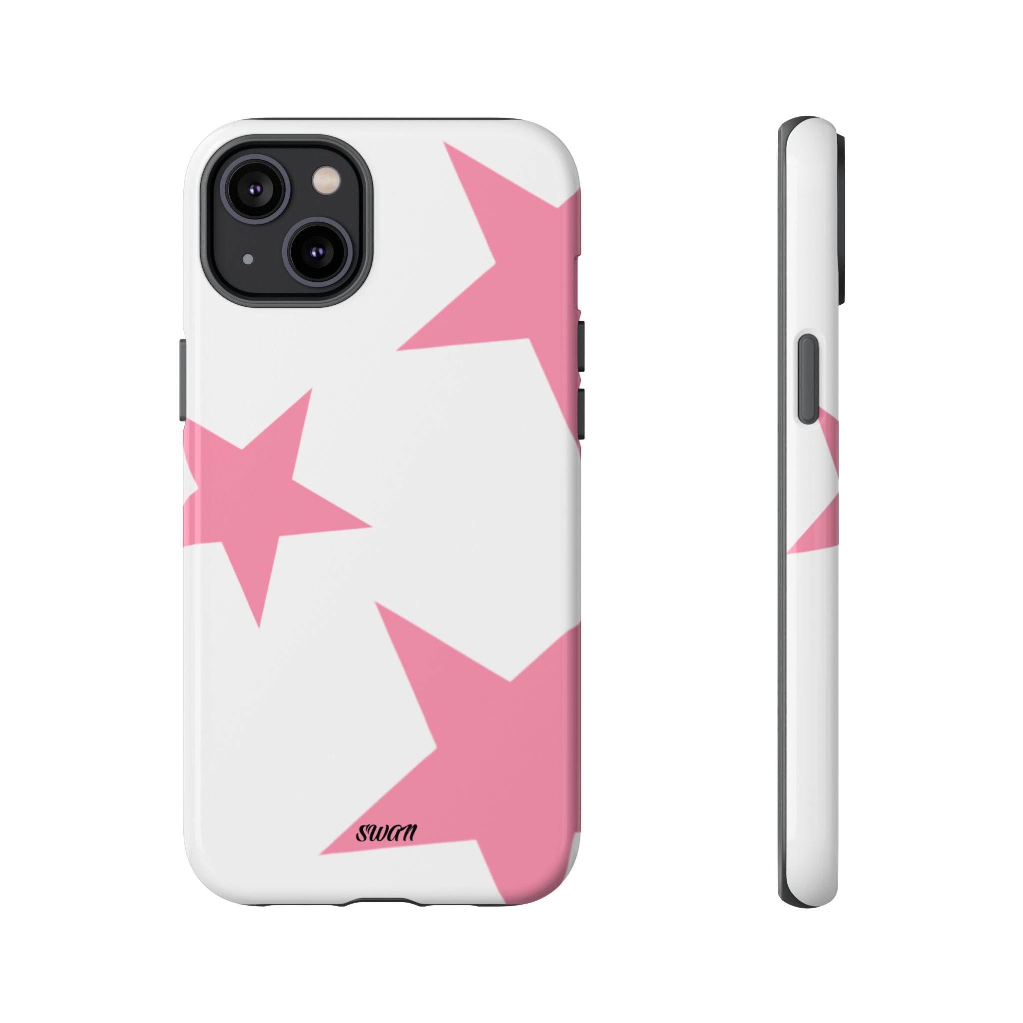 Star Bloom (Pink in White)