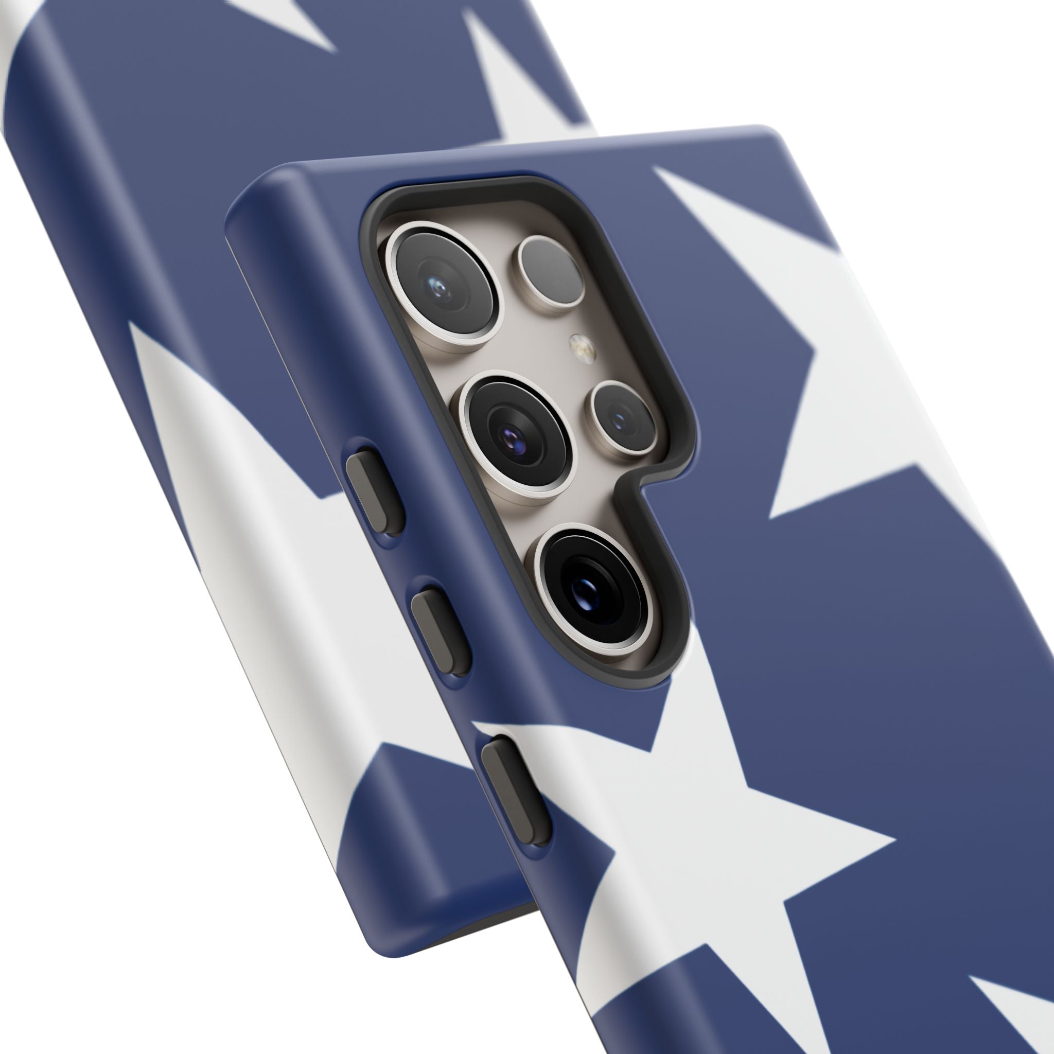 Star Bloom (White in Blue)