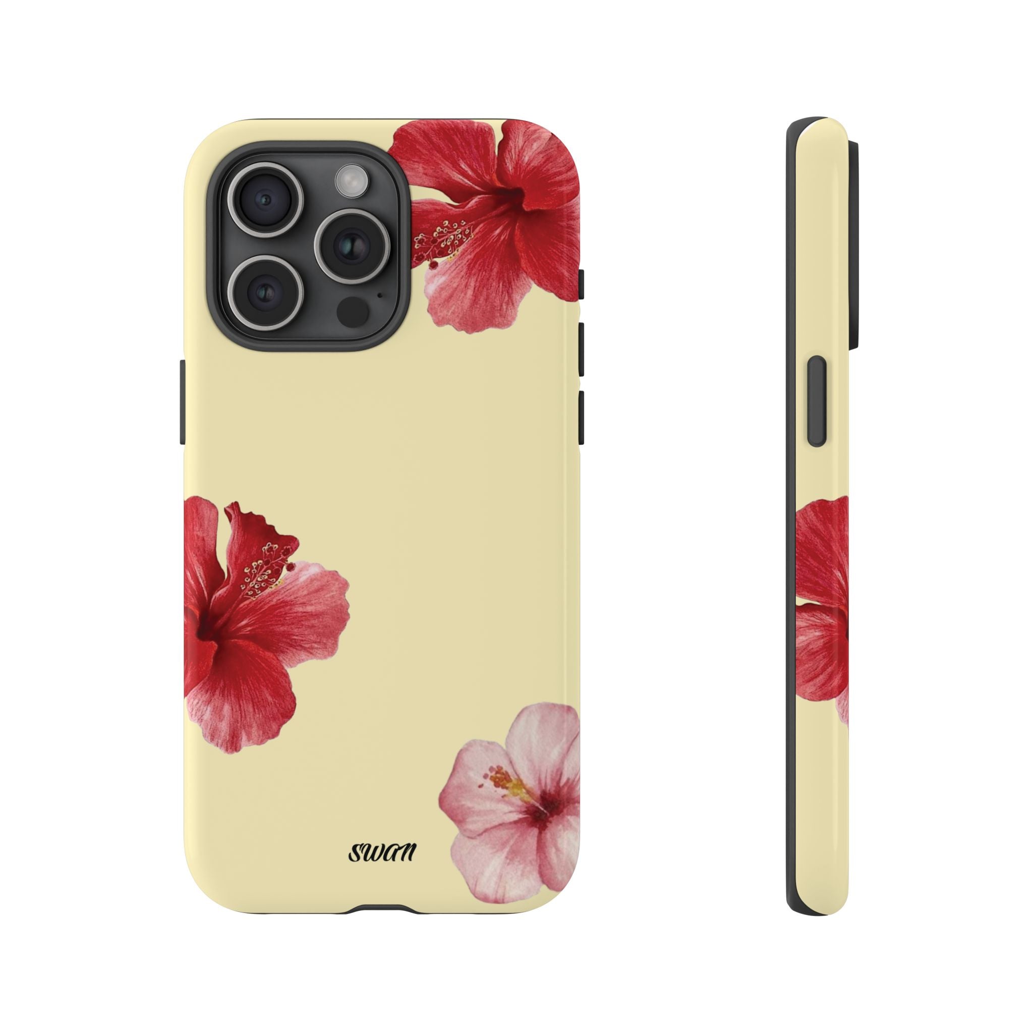 Blumiger Hibiskus (Zartgelb)