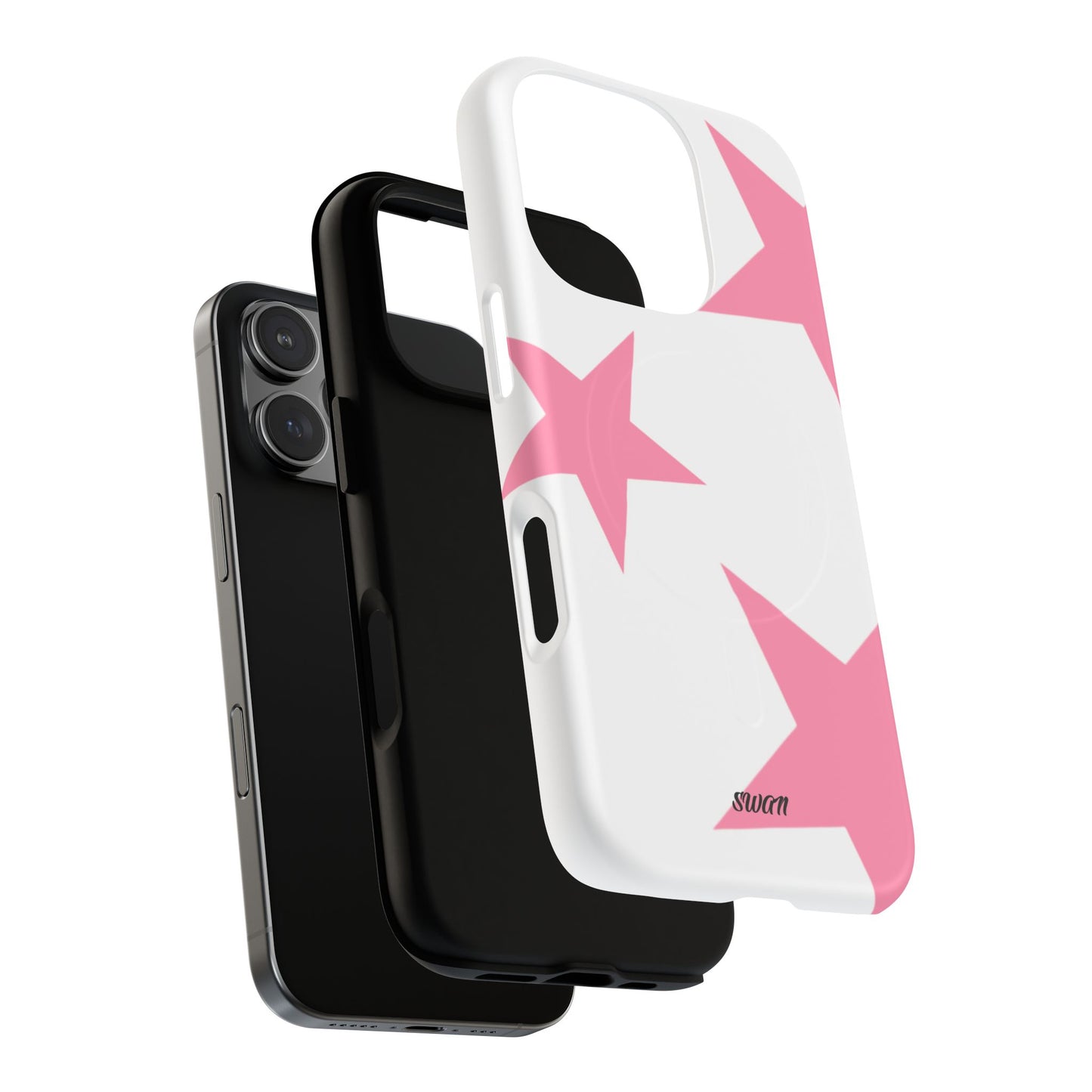 Star Bloom (Pink in White) (Magsafe) - Swan