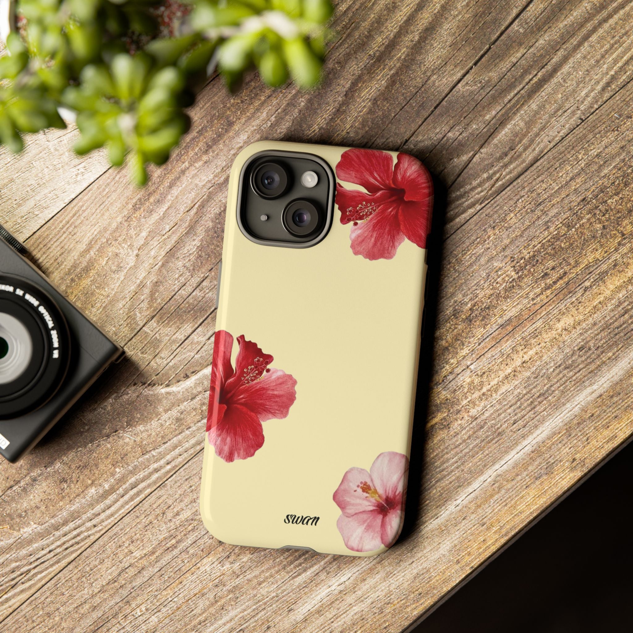 Blumiger Hibiskus (Zartgelb)