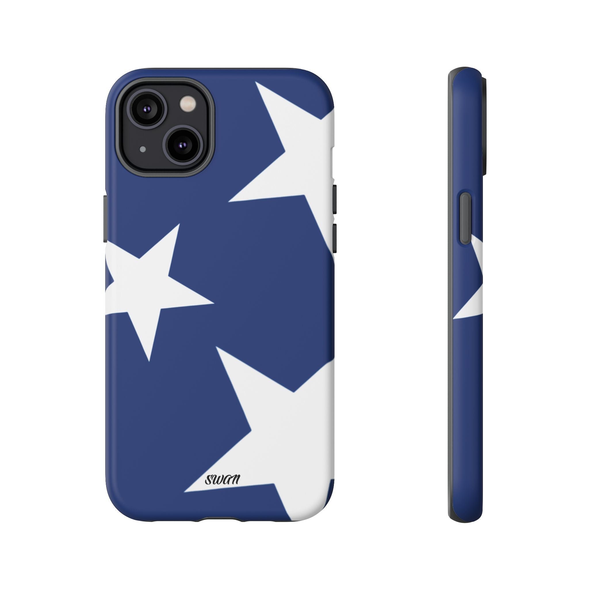 Star Bloom (White in Blue)