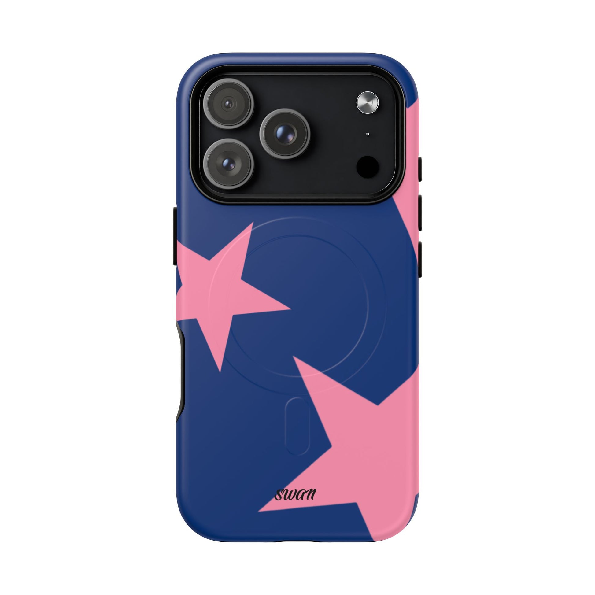 Star Bloom (Pink in Blue) (Magsafe) - Swan