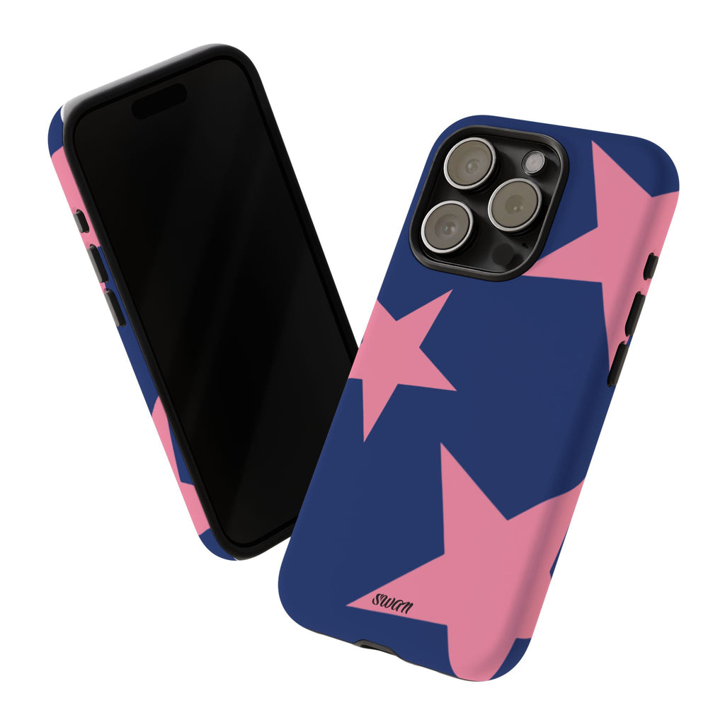 Sternenblüte (Rosa in Blau)