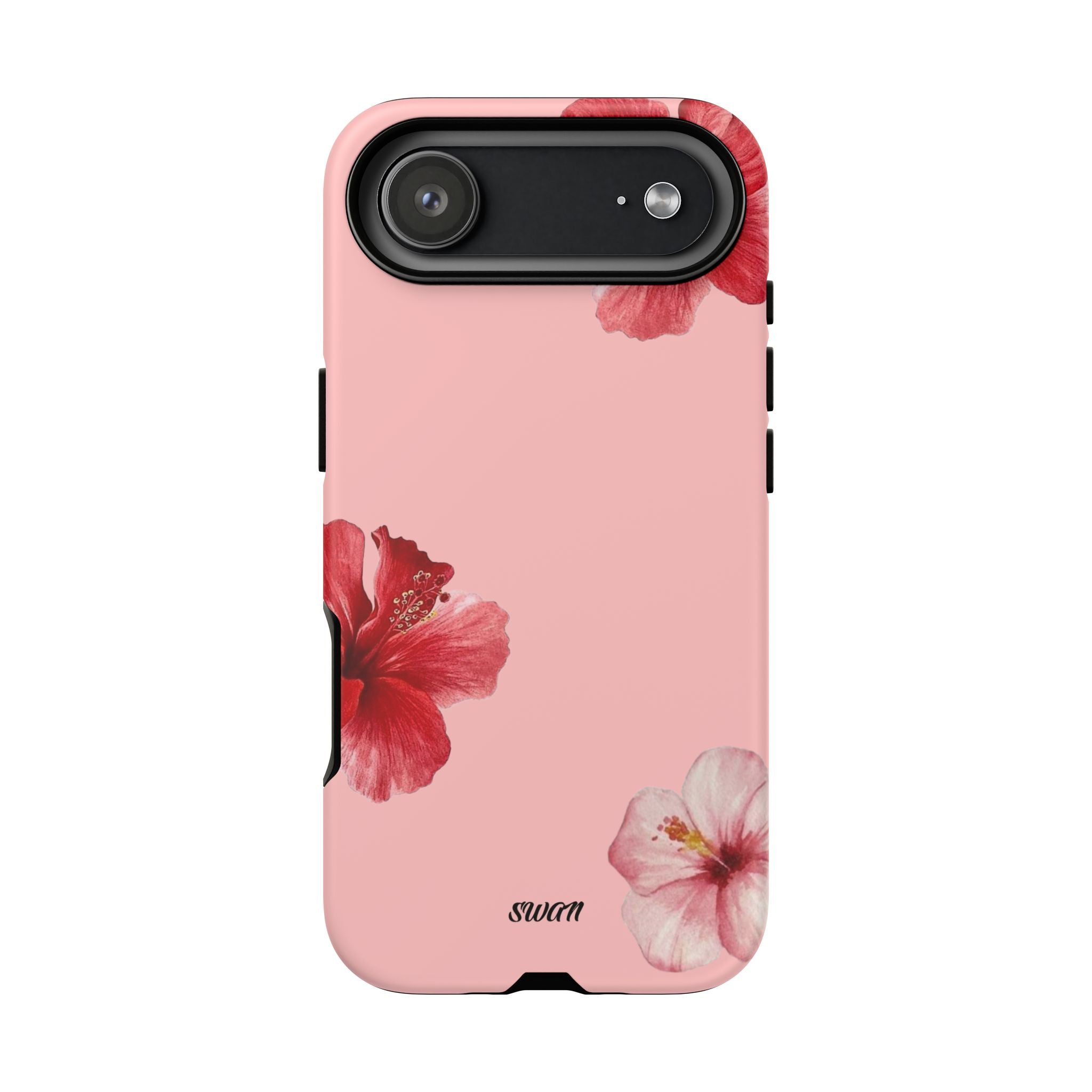 Blühender Hibiskus (Rosa)