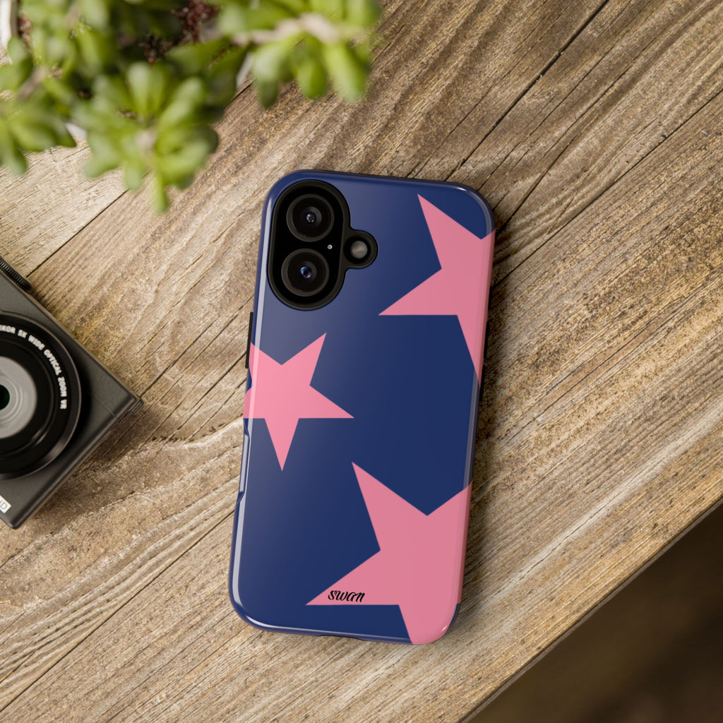 Sternenblüte (Rosa in Blau)