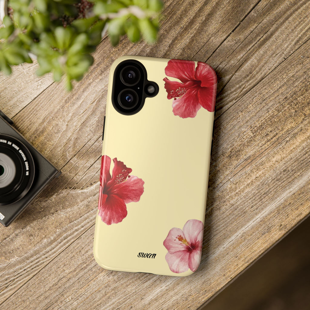 Blumiger Hibiskus (Zartgelb)