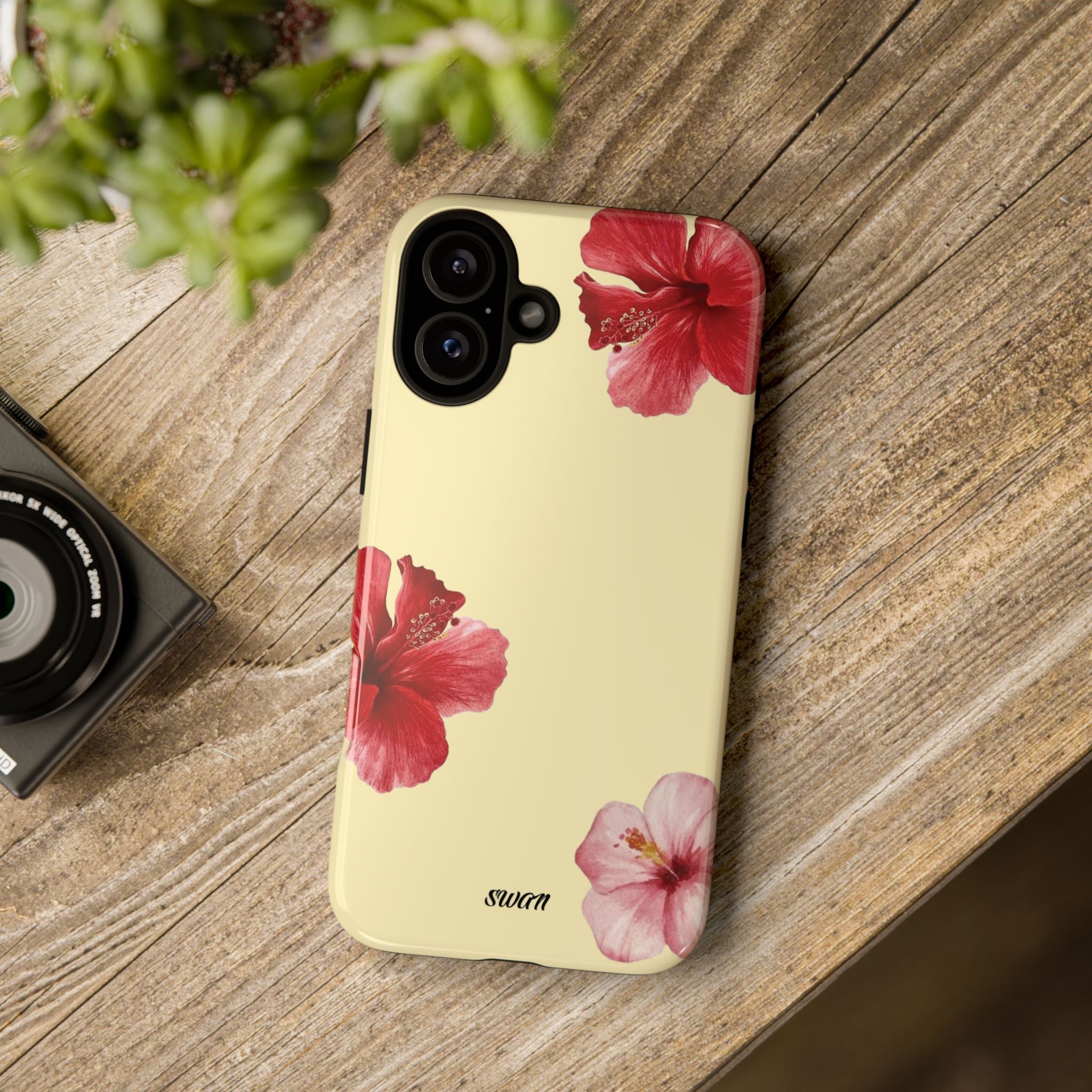 Blumiger Hibiskus (Zartgelb)