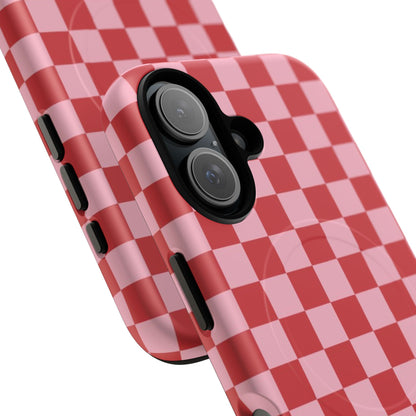 Red Checkerboard (Magsafe) - Swan