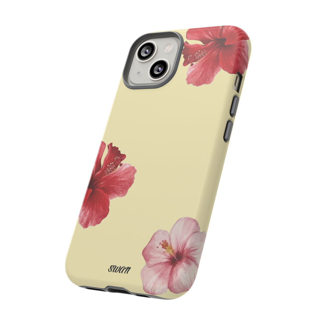 Blumiger Hibiskus (Zartgelb)