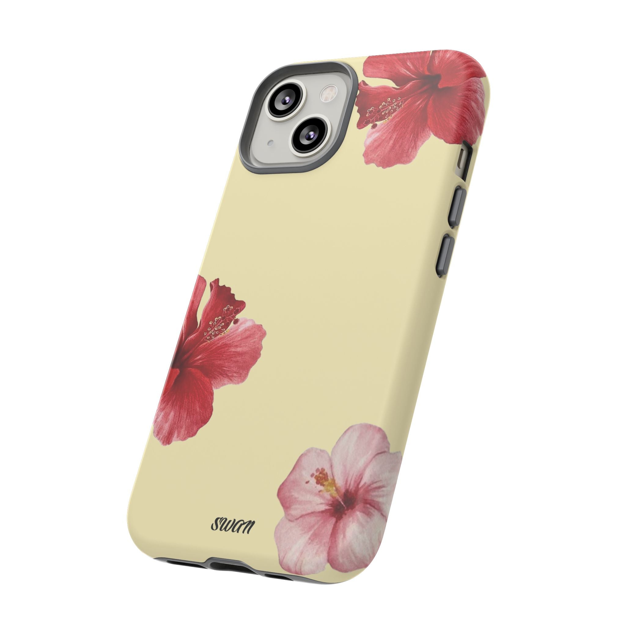 Blumiger Hibiskus (Zartgelb)