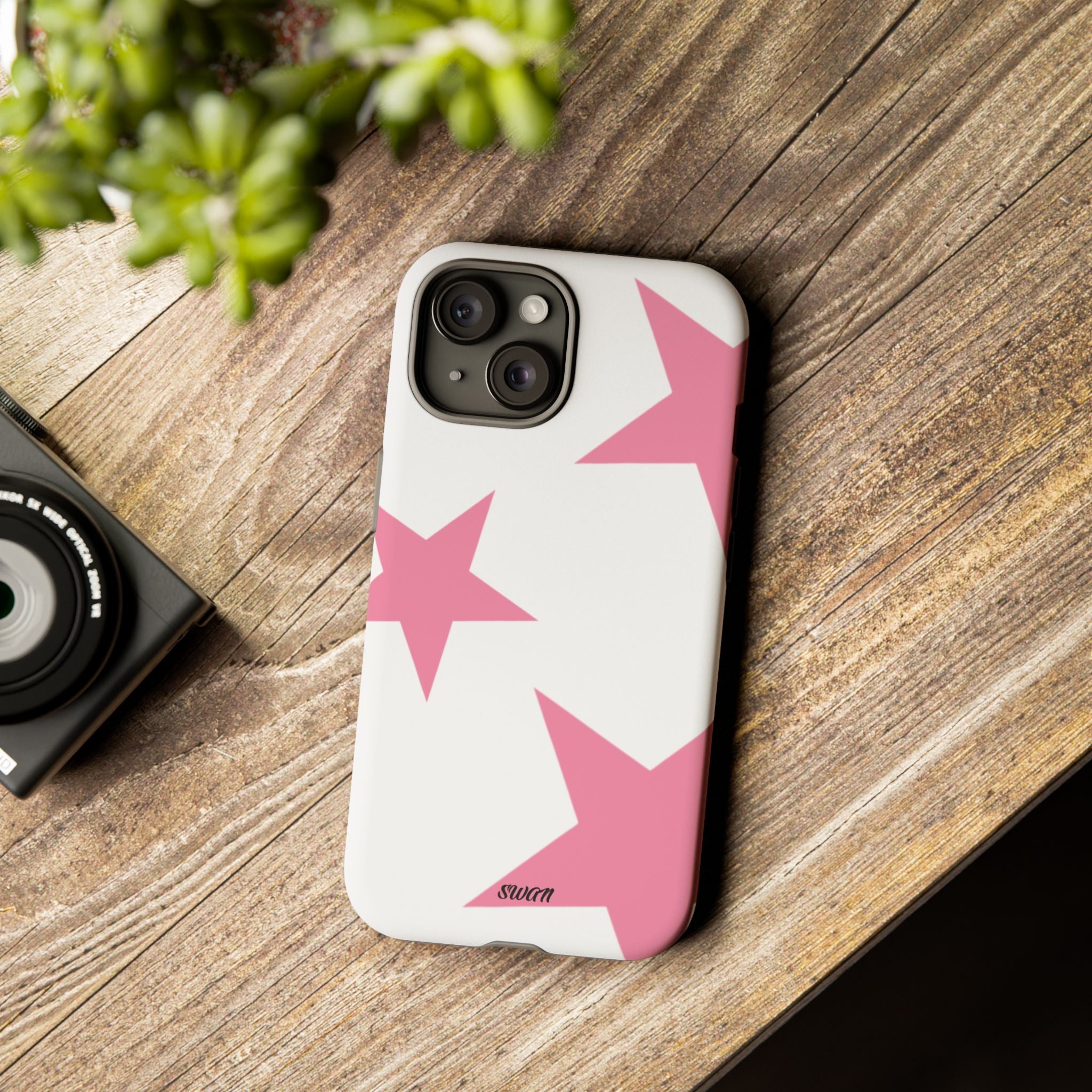 Star Bloom (Pink in White)