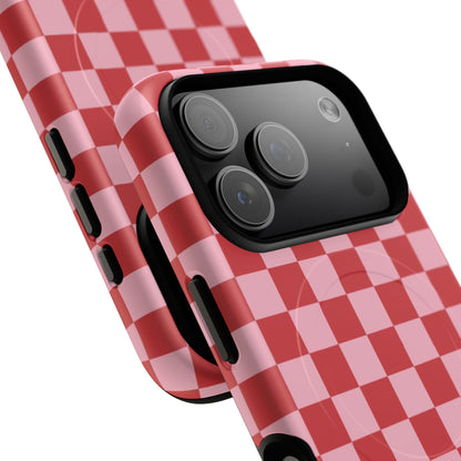 Red Checkerboard (Magsafe) - Swan