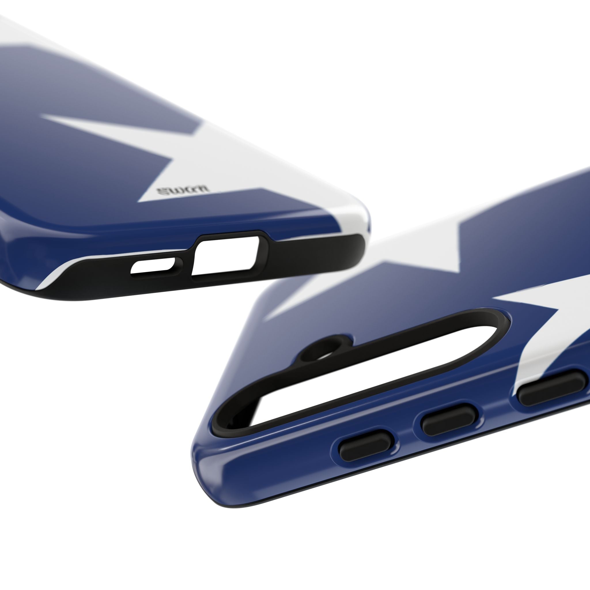 Star Bloom (White in Blue)