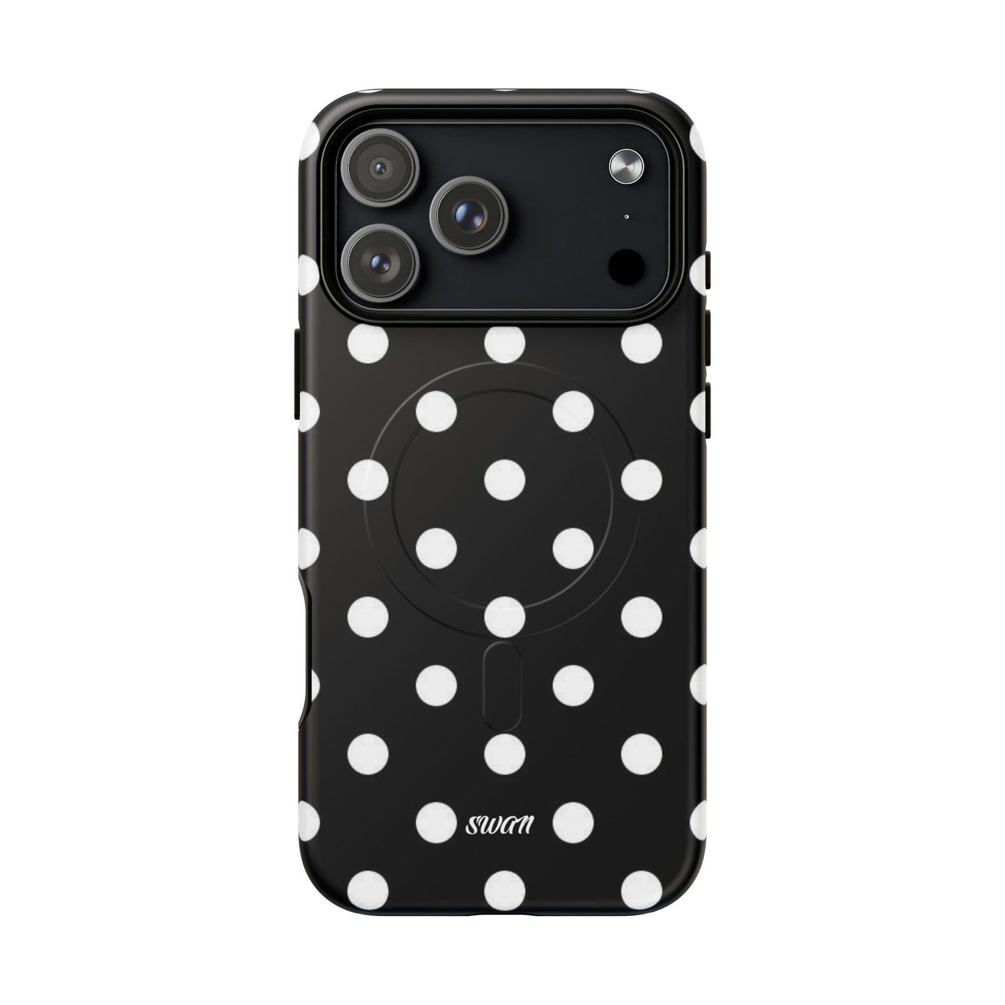 PolkaCrush BW (Magsafe) - Swan