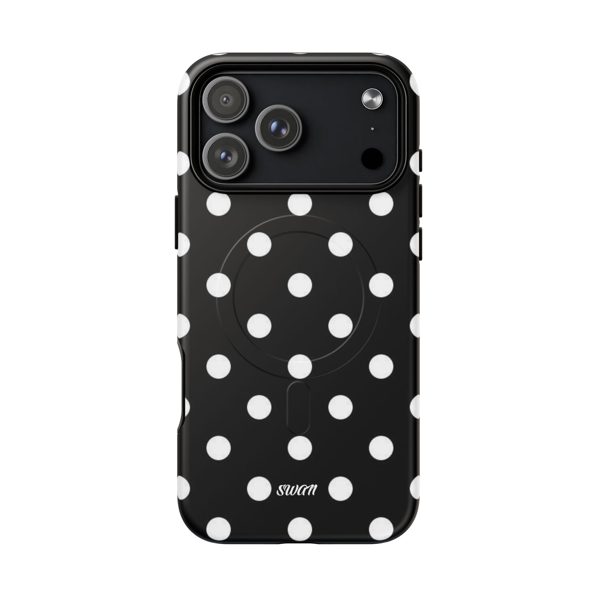 PolkaCrush BW (Magsafe) - Swan