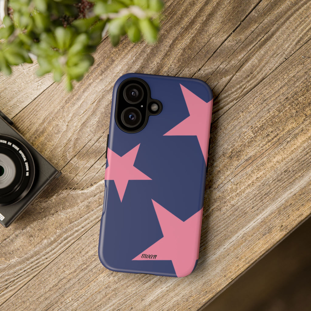 Sternenblüte (Rosa in Blau)