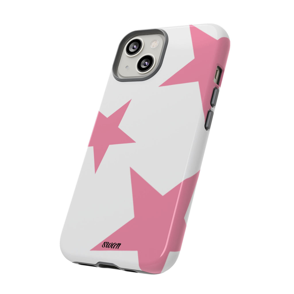 Star Bloom (Pink in White)