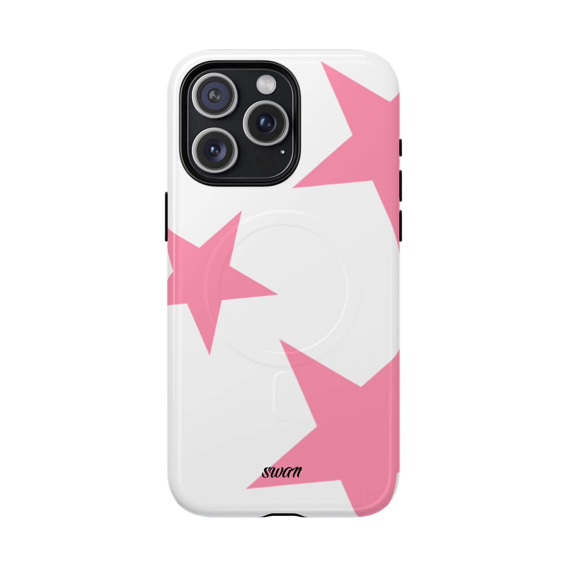 Star Bloom (Pink in White) (Magsafe) - Swan