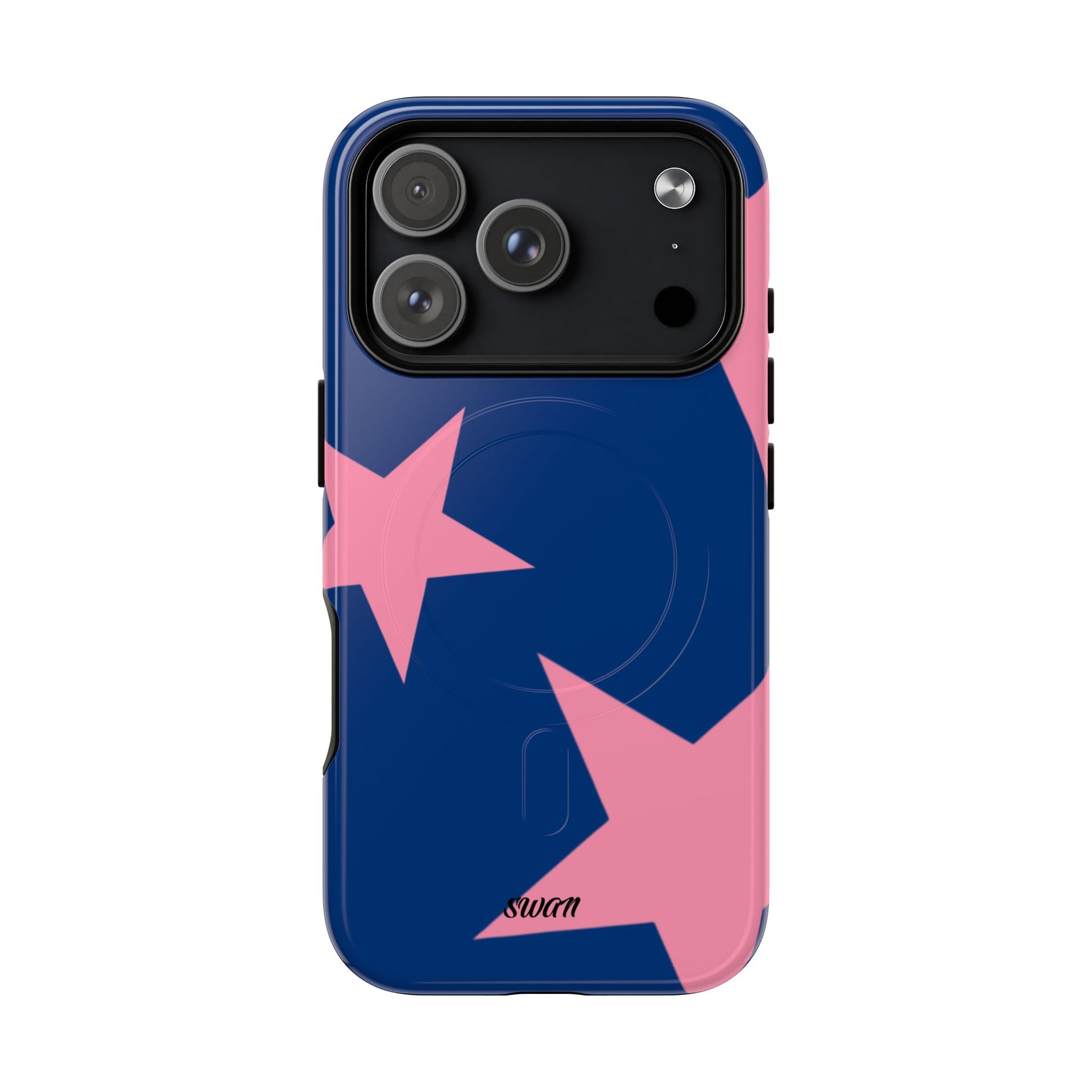 Star Bloom (Pink in Blue) (Magsafe) - Swan