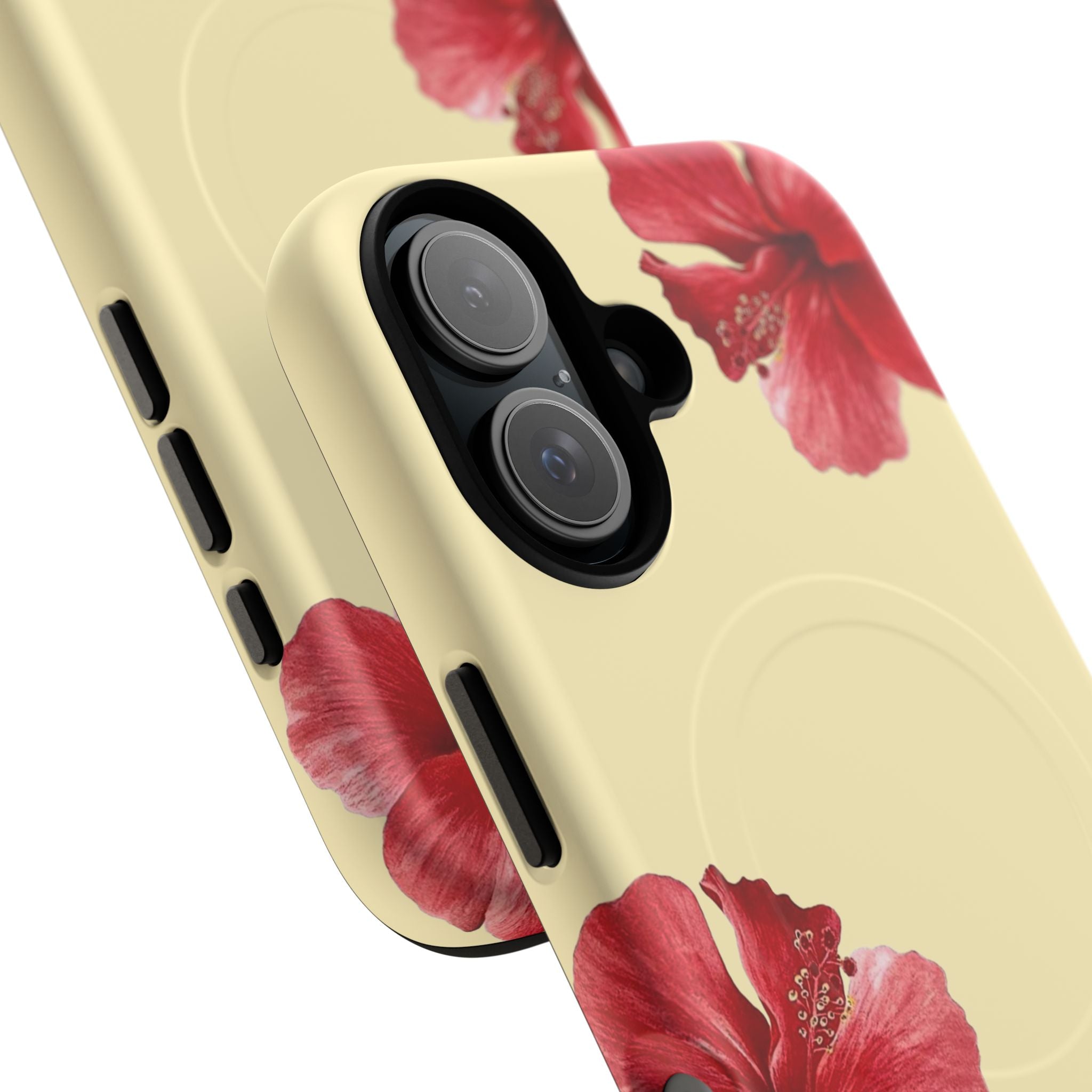 Hibiscus floral (Jaune tendre) (Magsafe)