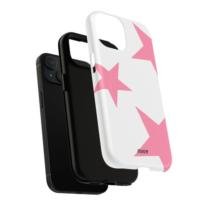 Star Bloom (Pink in White) (Magsafe) - Swan