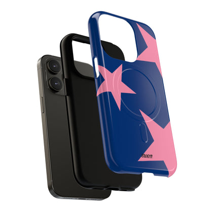 Star Bloom (Pink in Blue) (Magsafe) - Swan