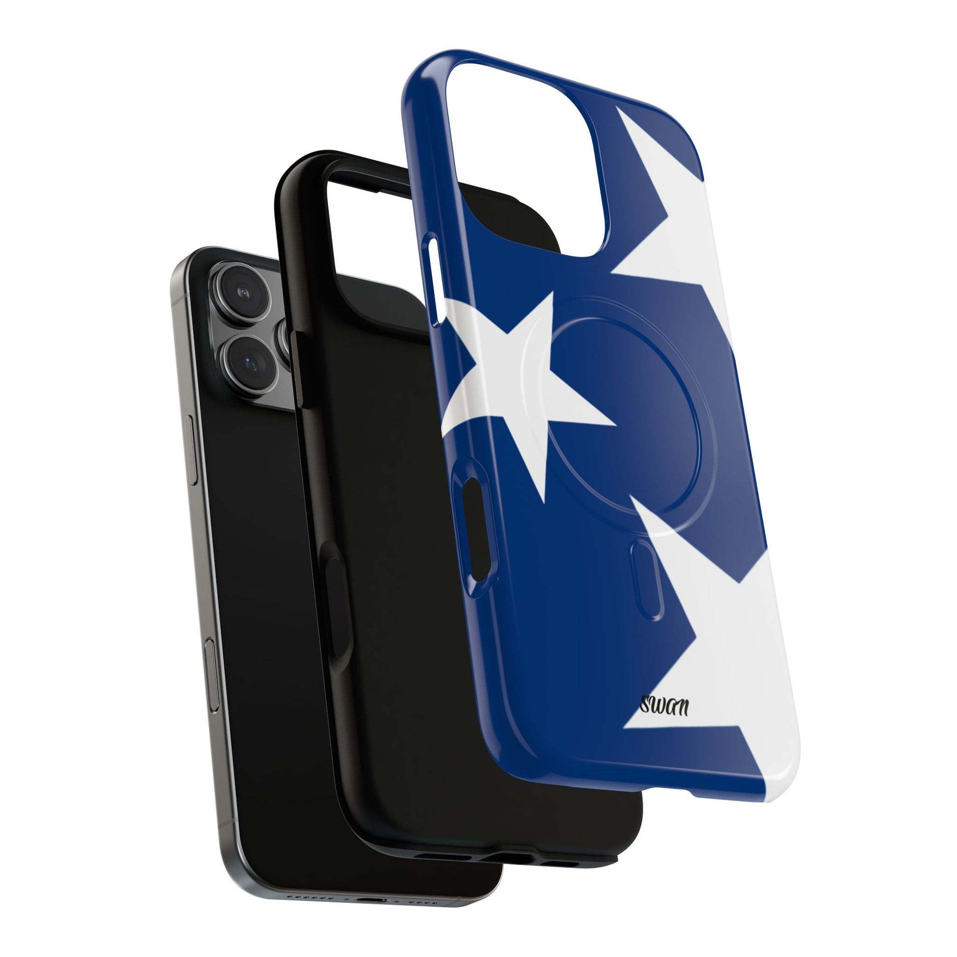 Star Bloom (Blue in White) (Magsafe) - Swan