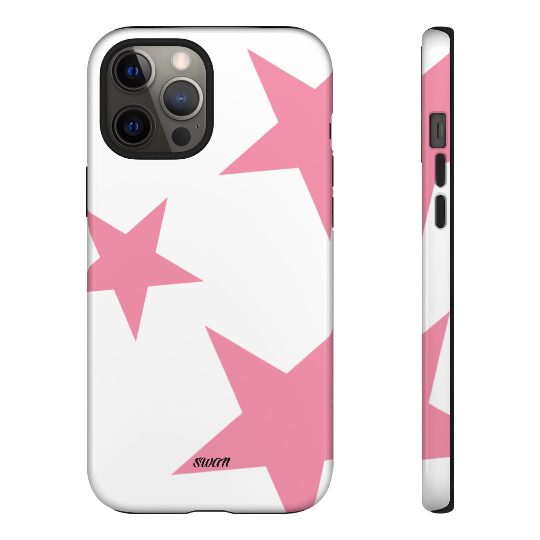 Star Bloom (Pink in White)