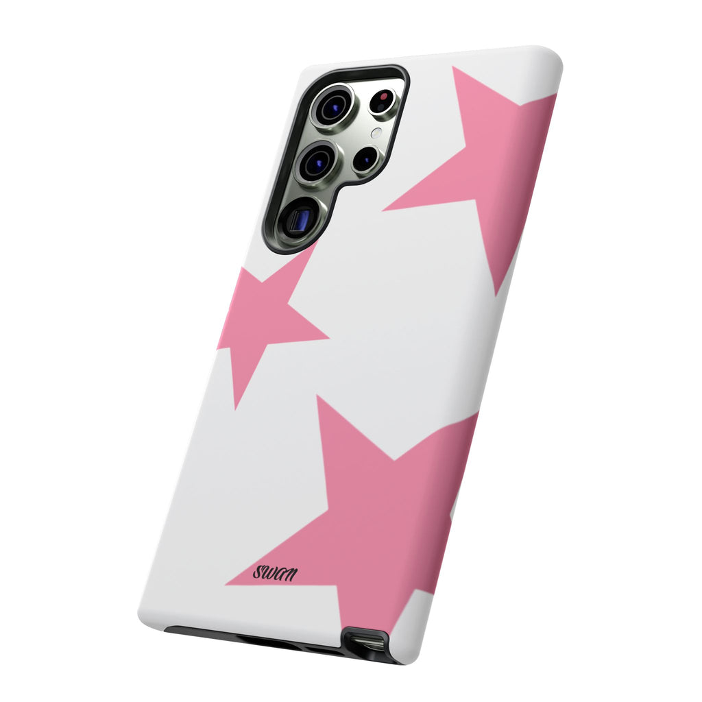 Star Bloom (Pink in White)