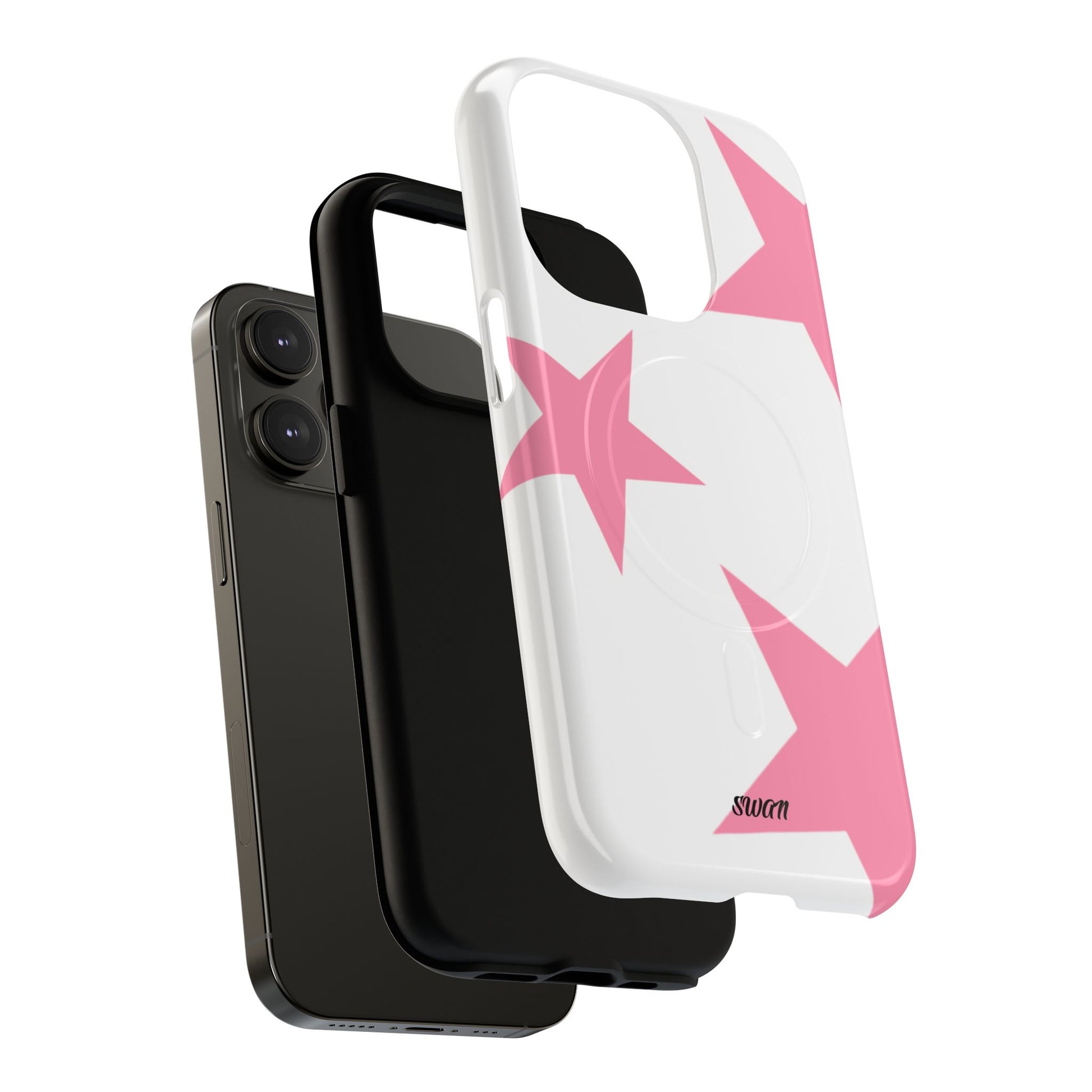 Star Bloom (Pink in White) (Magsafe) - Swan