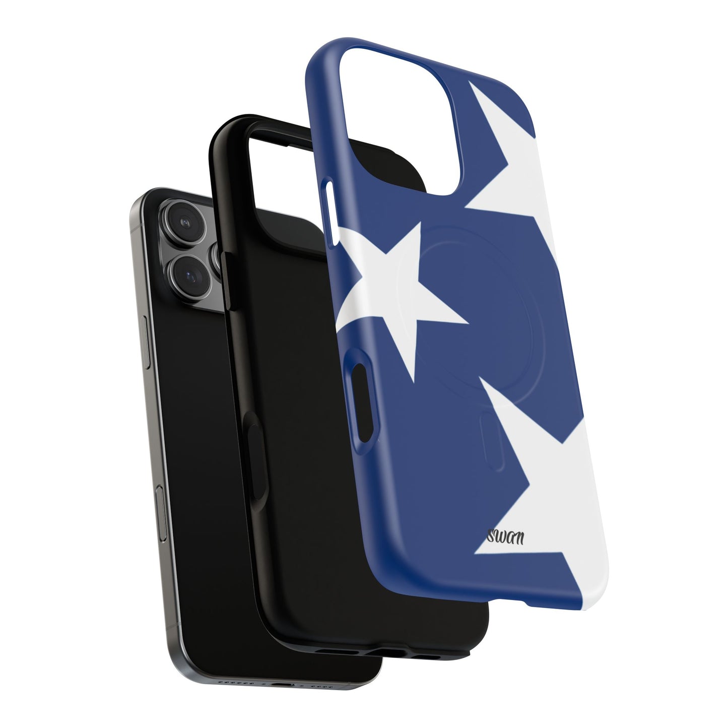 Star Bloom (Blue in White) (Magsafe) - Swan