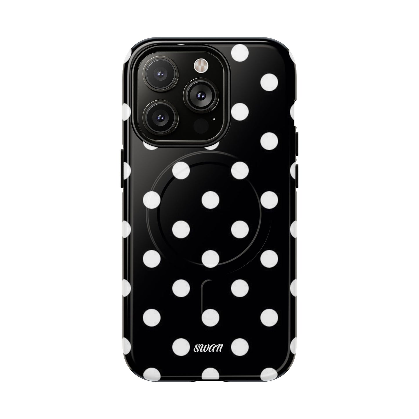 PolkaCrush BW (Magsafe) - Swan