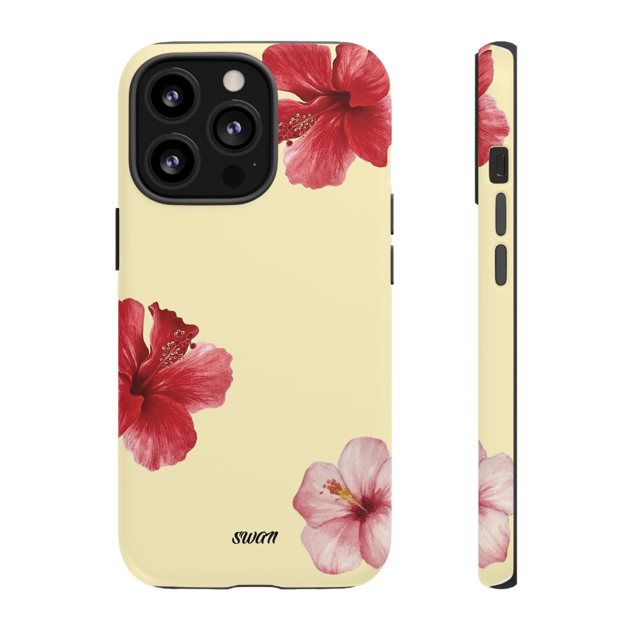 Blumiger Hibiskus (Zartgelb)