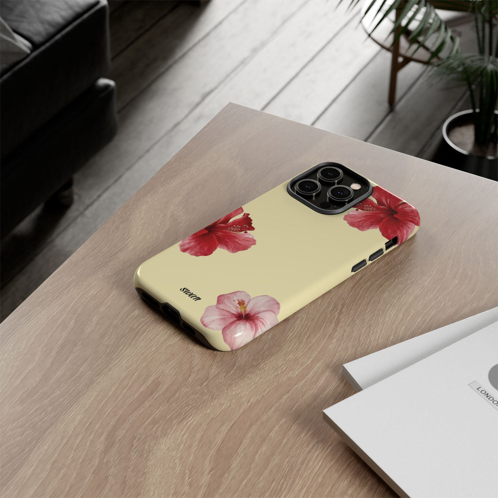 Blumiger Hibiskus (Zartgelb)