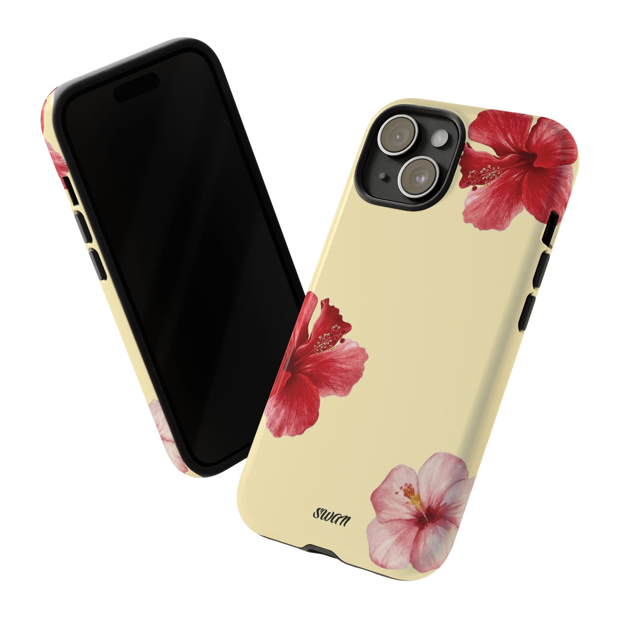 Blumiger Hibiskus (Zartgelb)