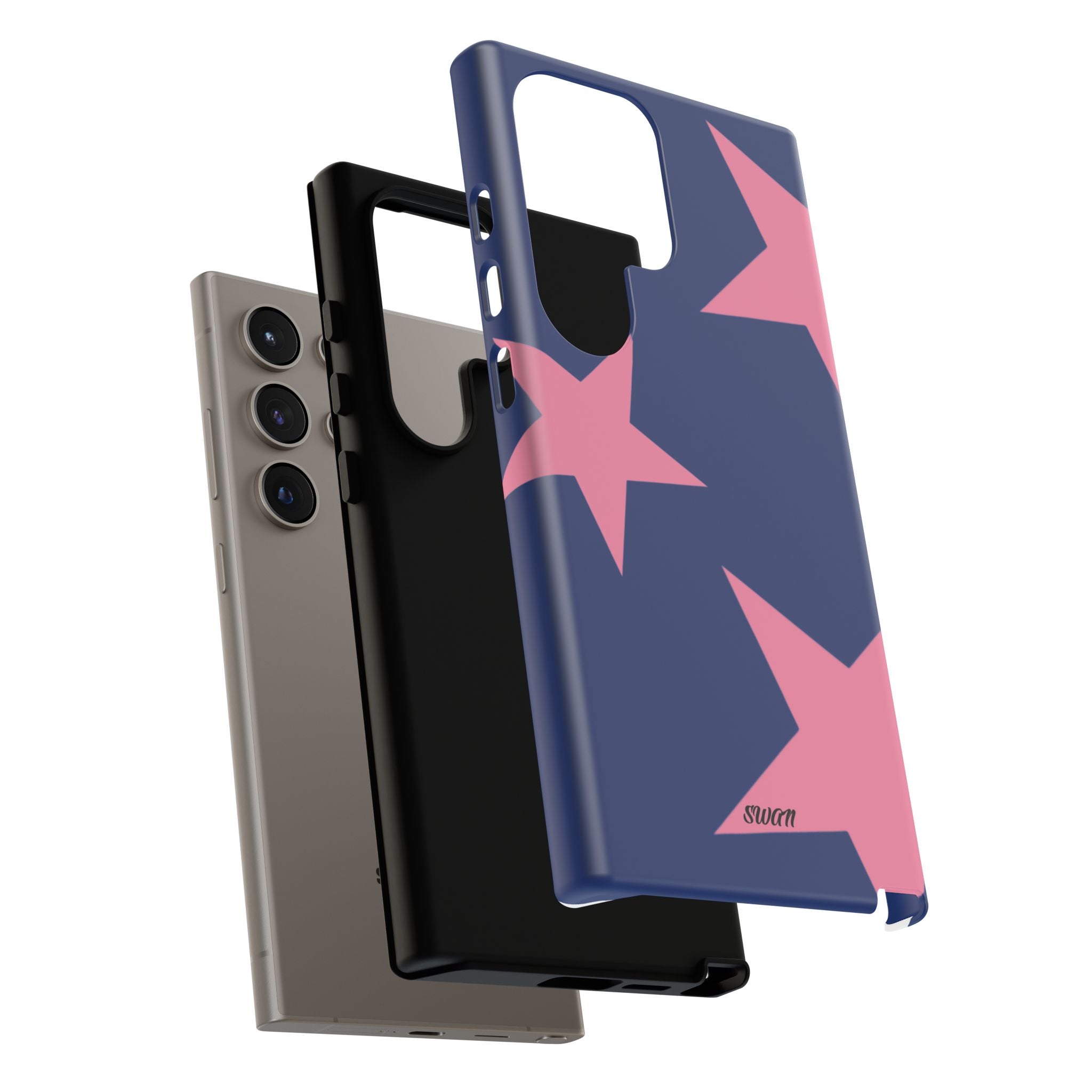 Sternenblüte (Rosa in Blau)