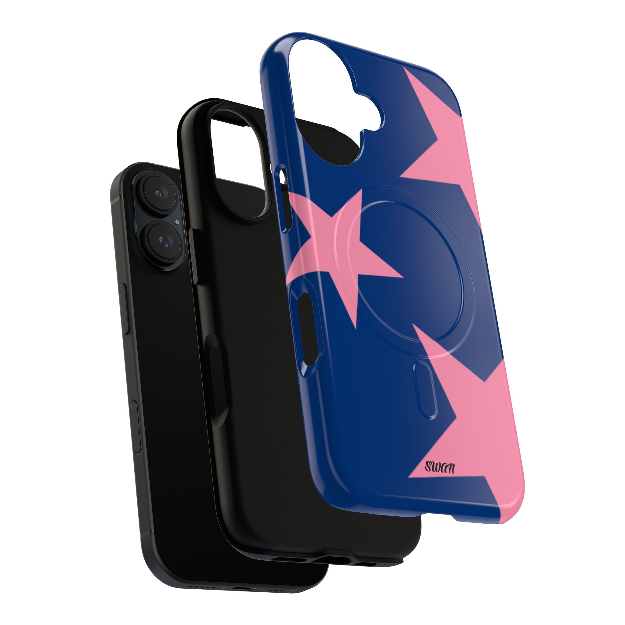 Star Bloom (Pink in Blue) (Magsafe)